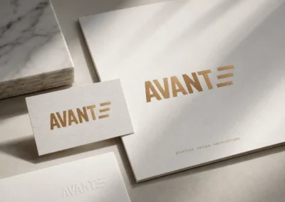 AVANTE — projekt logotypu i identyfikacji wizualnej
