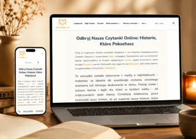 Czytanki.pl — portal z czytankami, bajkami i audiobookami online