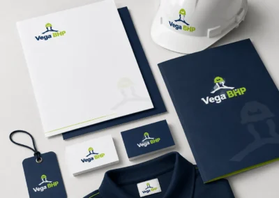 Vega BHP — projekt logotypu dla sklepu OdziezRobocza24.pl