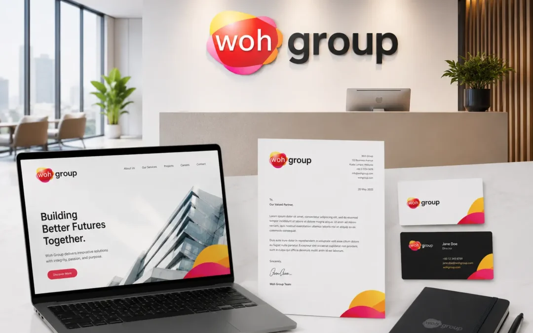 WOH Group LTD — identyfikacja wizualna dla agencji digital